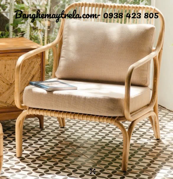 Ghế đơn mây armchair